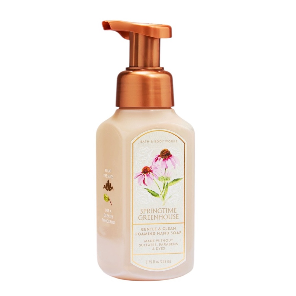 Bath & Body Works SPRINGTIME GREENHOUSE Gentle & Clean Foaming Hand Soap 🌺
